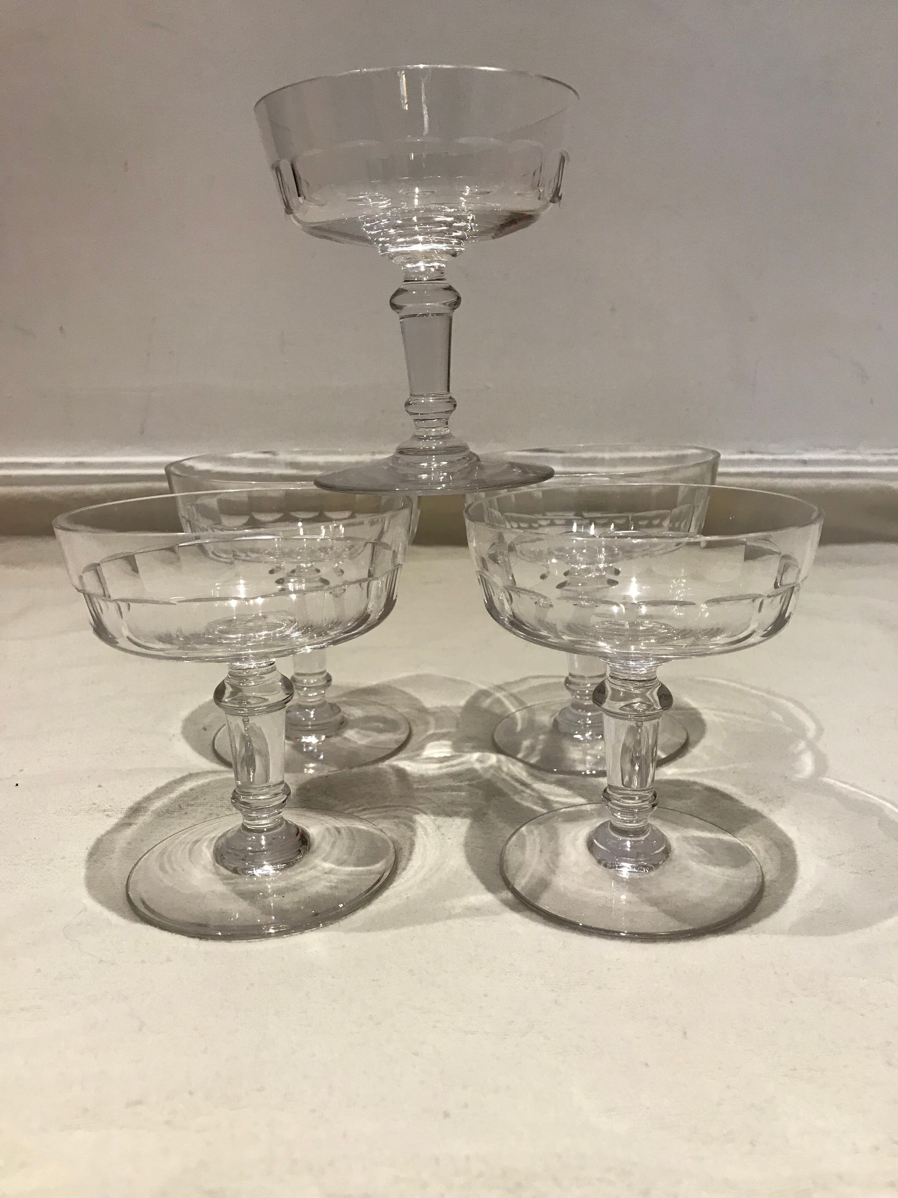 5 cups baccarat crystal
