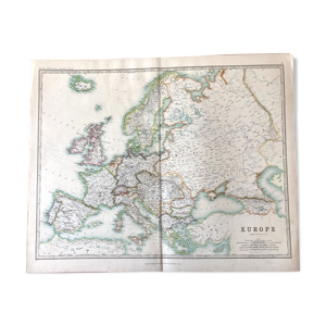 Carte ancienne de l'Europe by Keith