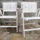 Lot de 6 chaises de jardin R.Gleizes Youpy