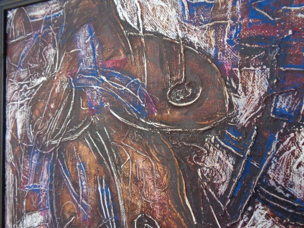 Uljnov, Movement, 1995, Oil on Canvas