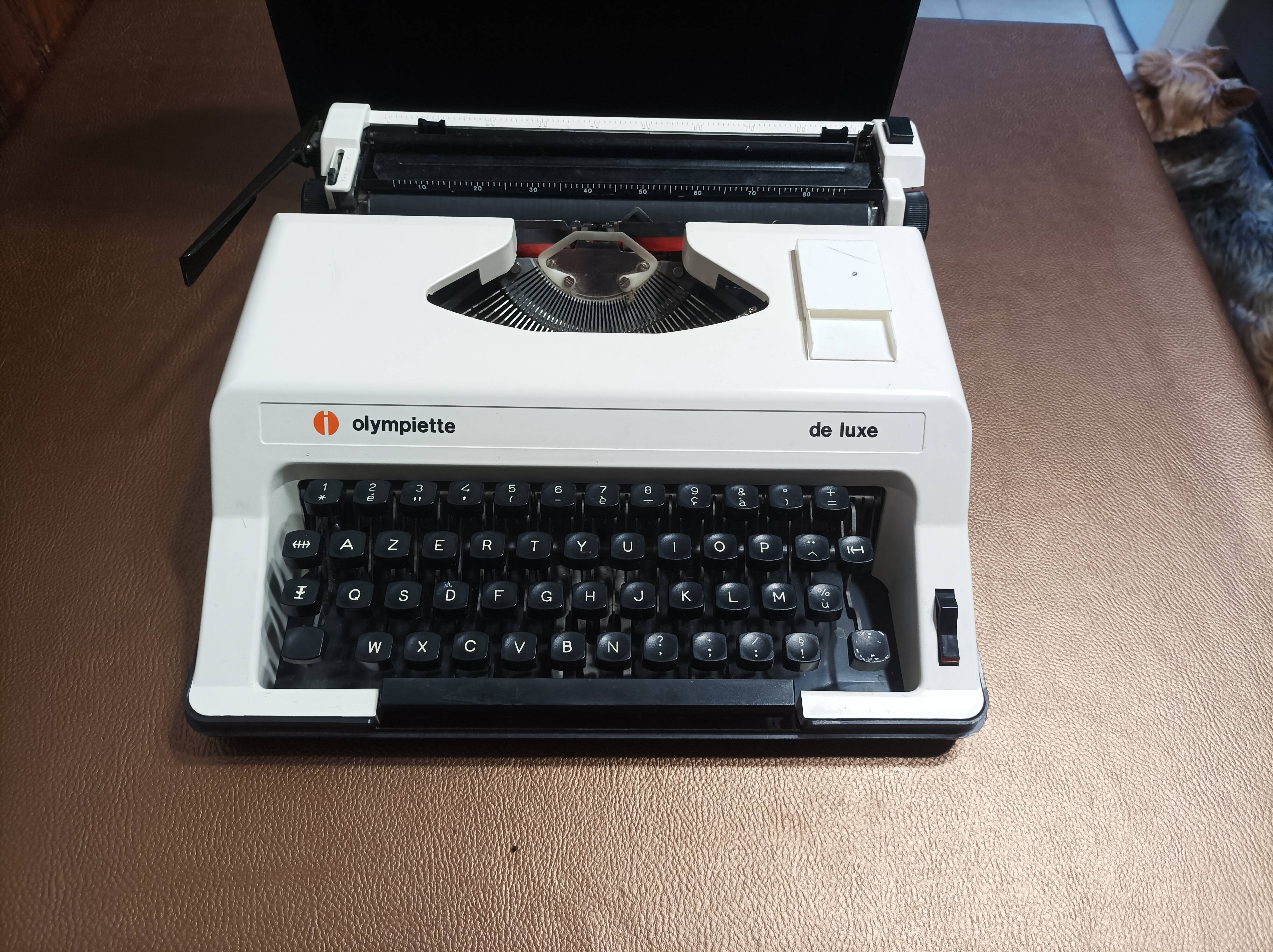 White Luxury Olympia Typewriter