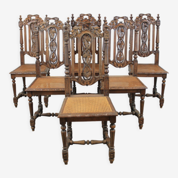 Set of 6 Renaissance chairs