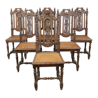 Set of 6 Renaissance chairs