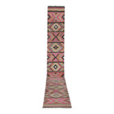 Tapis de couloir turc vintage