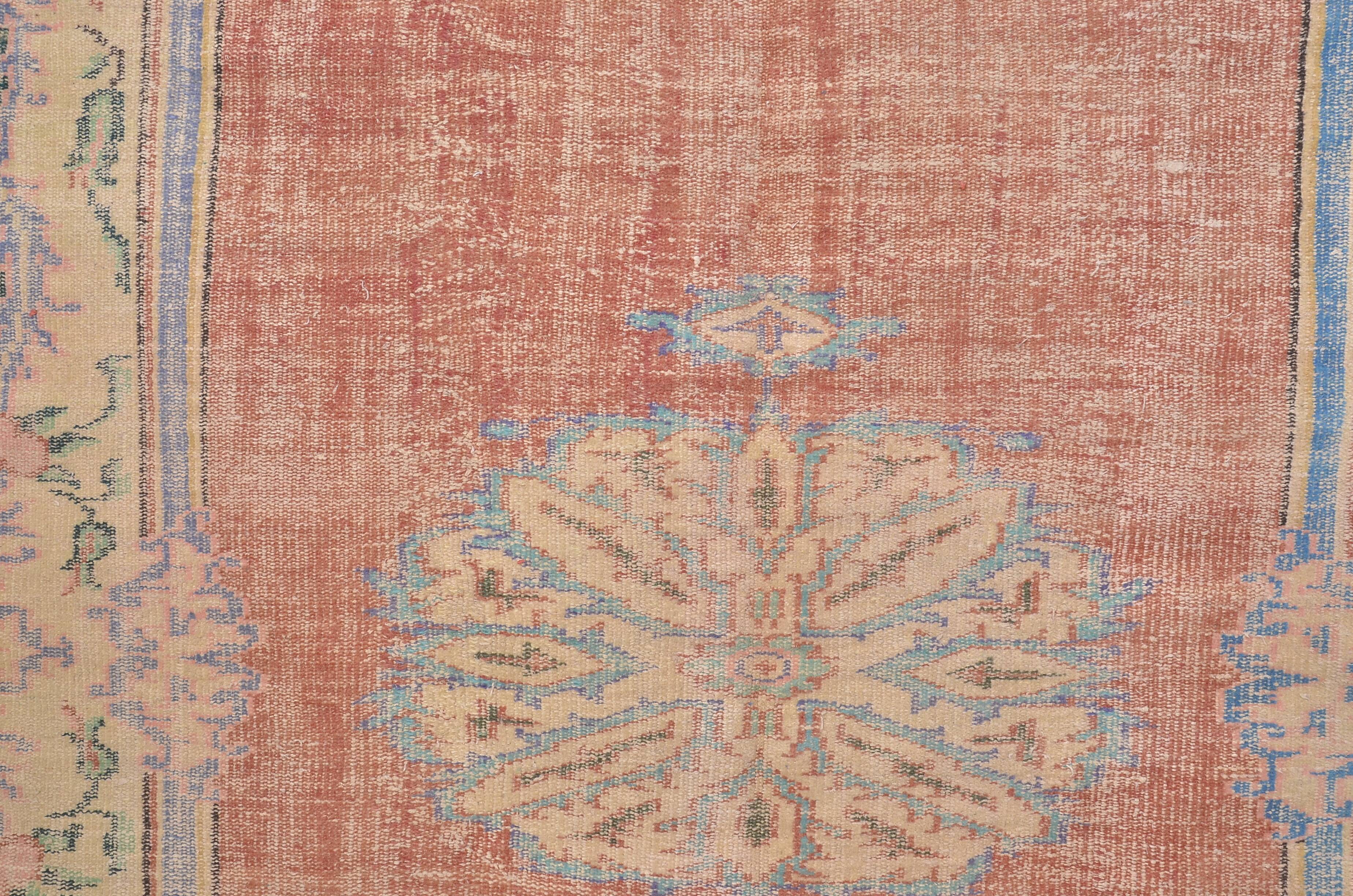 Handknotted Wool Vintage Rug sku 2328