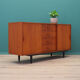 Enfilade en teck, design danois, années 1970, production : Danemark