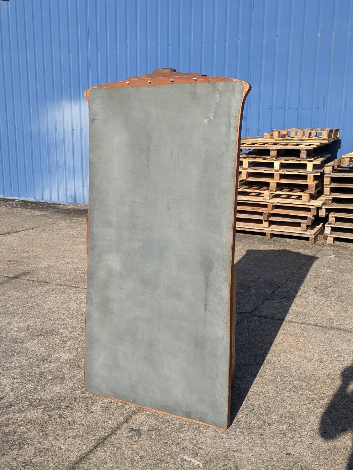 Large 187cm Art Nouveau Mirror, Nancy School, in the Majorelle style