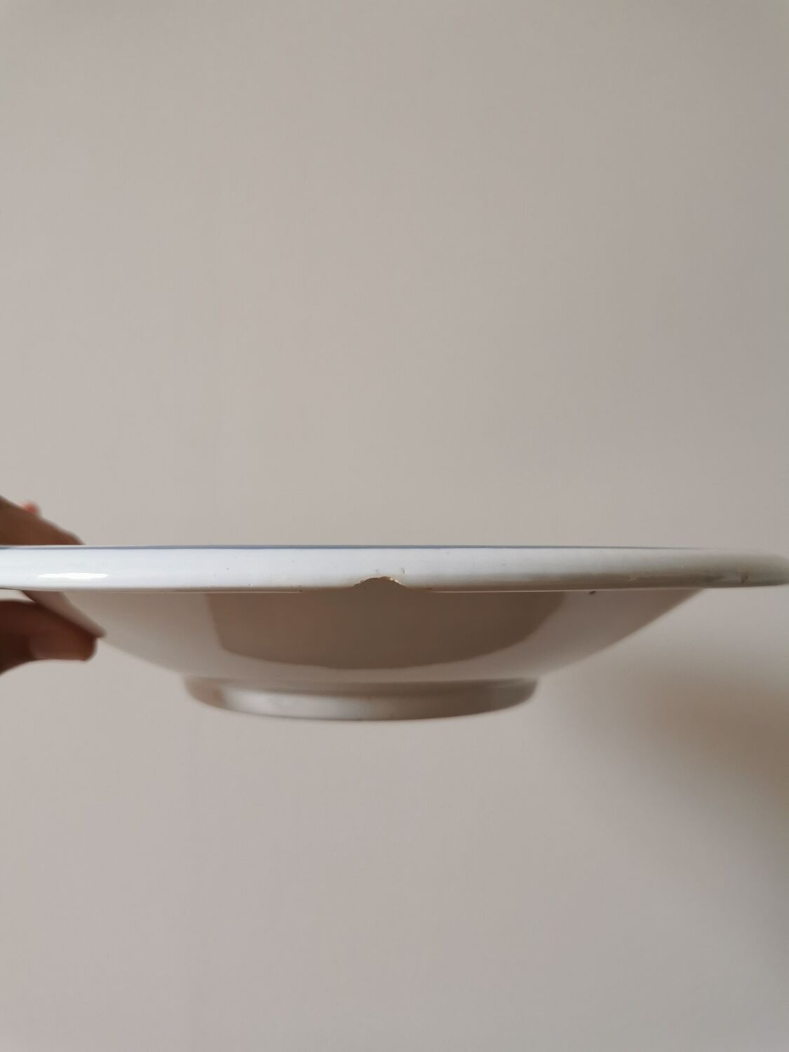 Semi-hollow dish Digoin Ninette