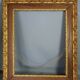 Old frame gilded stucco wood 65,5x55,5 cm, foliage 51x41 cm SB