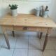 Ancienne table, bureau de ferme