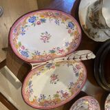 Minton English porcelain double display