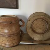 2 cups in stoneware