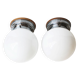 Pair of 1930s Modernist Ceiling or Wall Lights