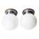 Pair of 1930s Modernist Ceiling or Wall Lights