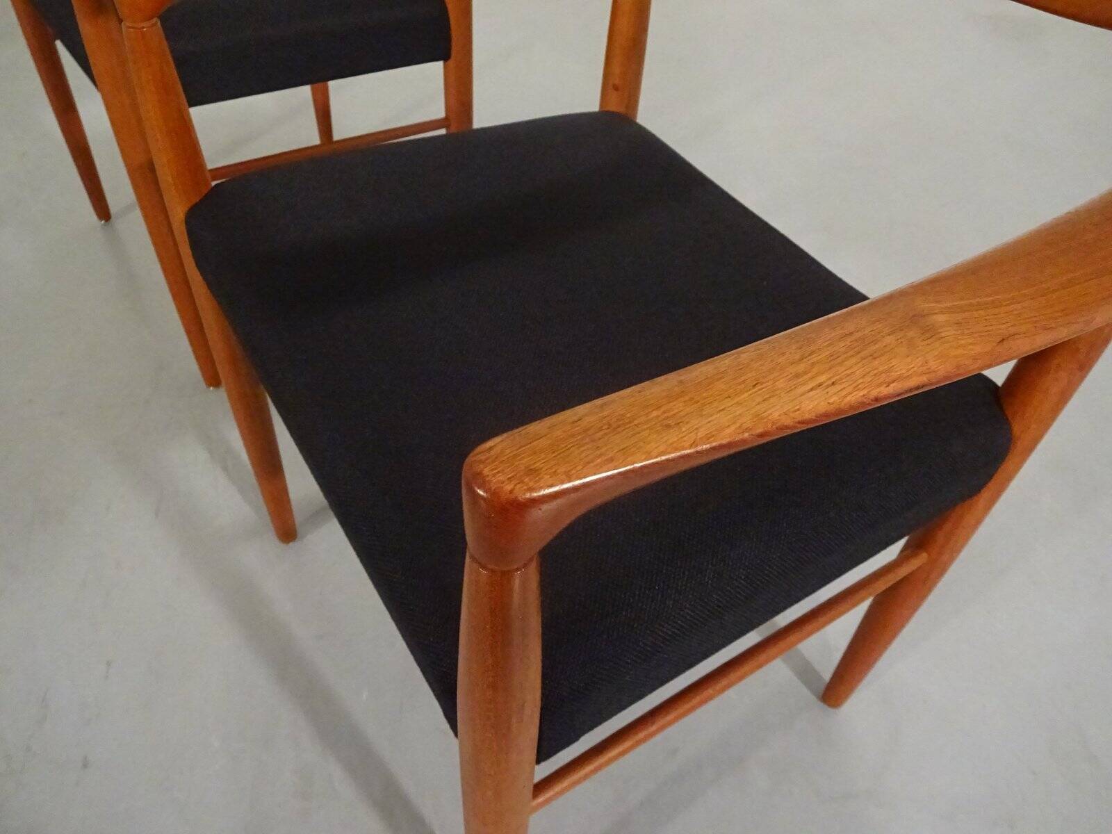 Danish Teak Dining Chairs by H. W. Klein for Bramin, 1960s, Set of 6