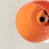 Vintage orange opaline pendant light - Space Age Design