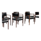 7 chaises de salle à manger danoises