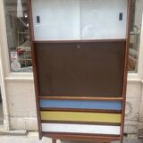 Wooden secretary/chest of drawers, 1960