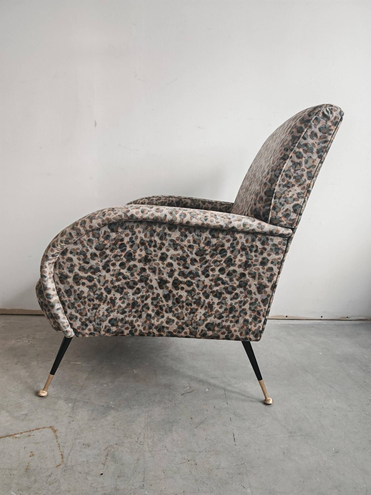 Pair of Mid Century Modern armchairs by Marco Zanuso from the 1950s.