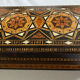 Inlaid wooden box
