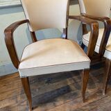 Pair of bridge chairs 60