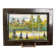 Petit tableau paysage de forêt marbre russe