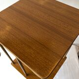 Vintage pedestal table in formica 60s