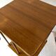 Vintage pedestal table in formica 60s