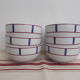 Basque decoration porcelain bowls