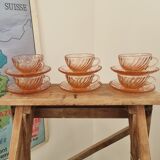 Ensemble de 6 tasses à café Rosaline