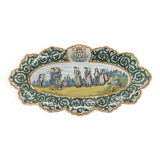 Quimper earthenware dish from the early 20th century