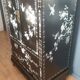 Chinese black wardrobe