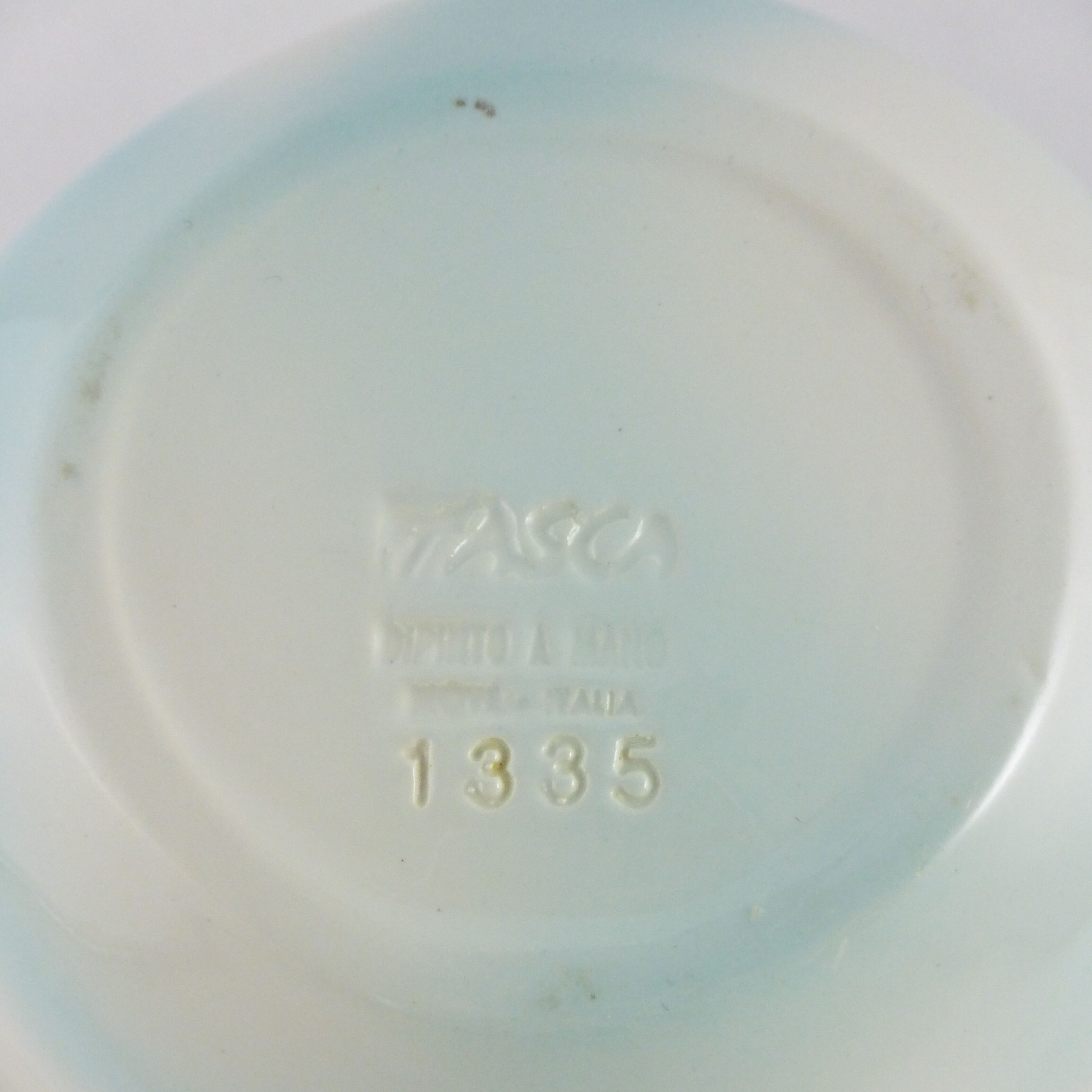 Italian ceramic Tasca - Cup fish of the 50s/60s