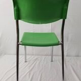 6 vintage MULLCA Green Apple chairs