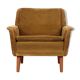Beech armchair, Scandinavian design, 1960s, designer: Folke Ohlsson, manufacture: Fritz Hansen