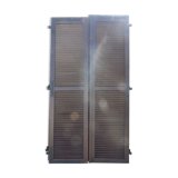 Volets persiennes en bois 2 battants
