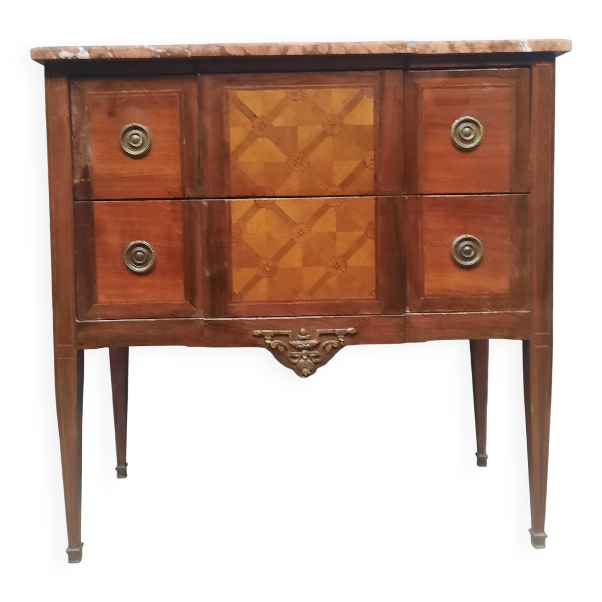 Louis XVI style chest of drawers from the 19th century