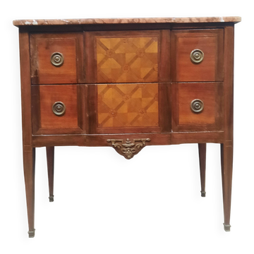 Louis XVI style chest of drawers from the 19th century