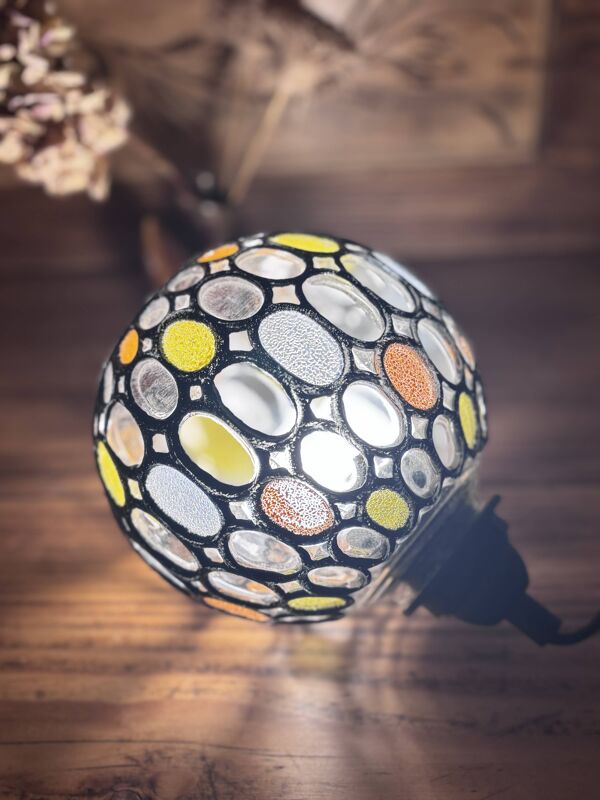 Baladeuse disco ronde