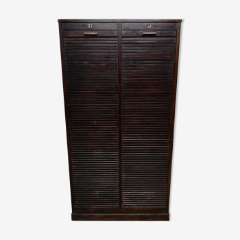 Double curtain binder cabinet 40 50 oak 180 cm