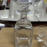 Carafe and its 6 aperitif glasses