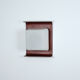 Scandinavian wall lamp Goffredo Reggiani in teak circa 1960