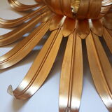 Wall light flower vintage 70s