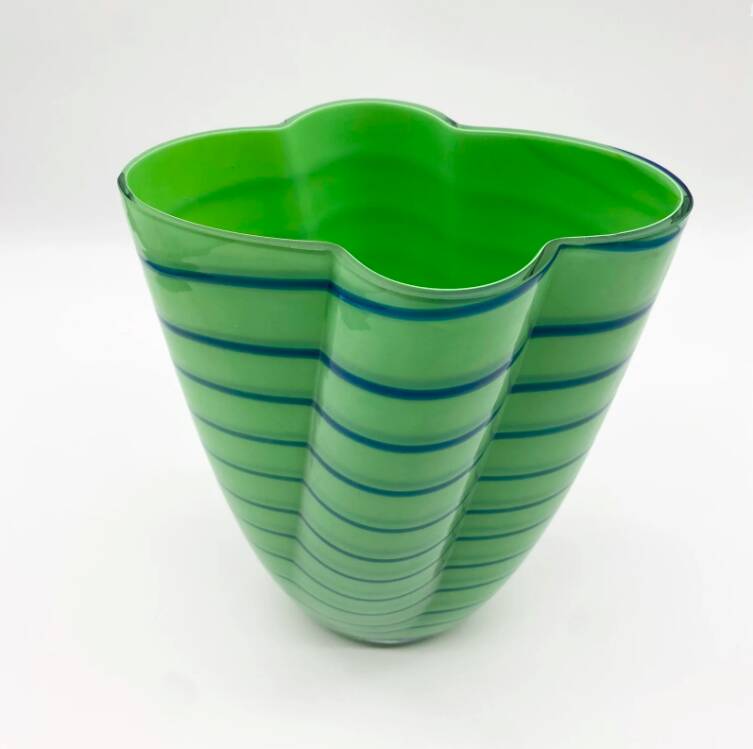 Murano “Spirali” vase, 1970s