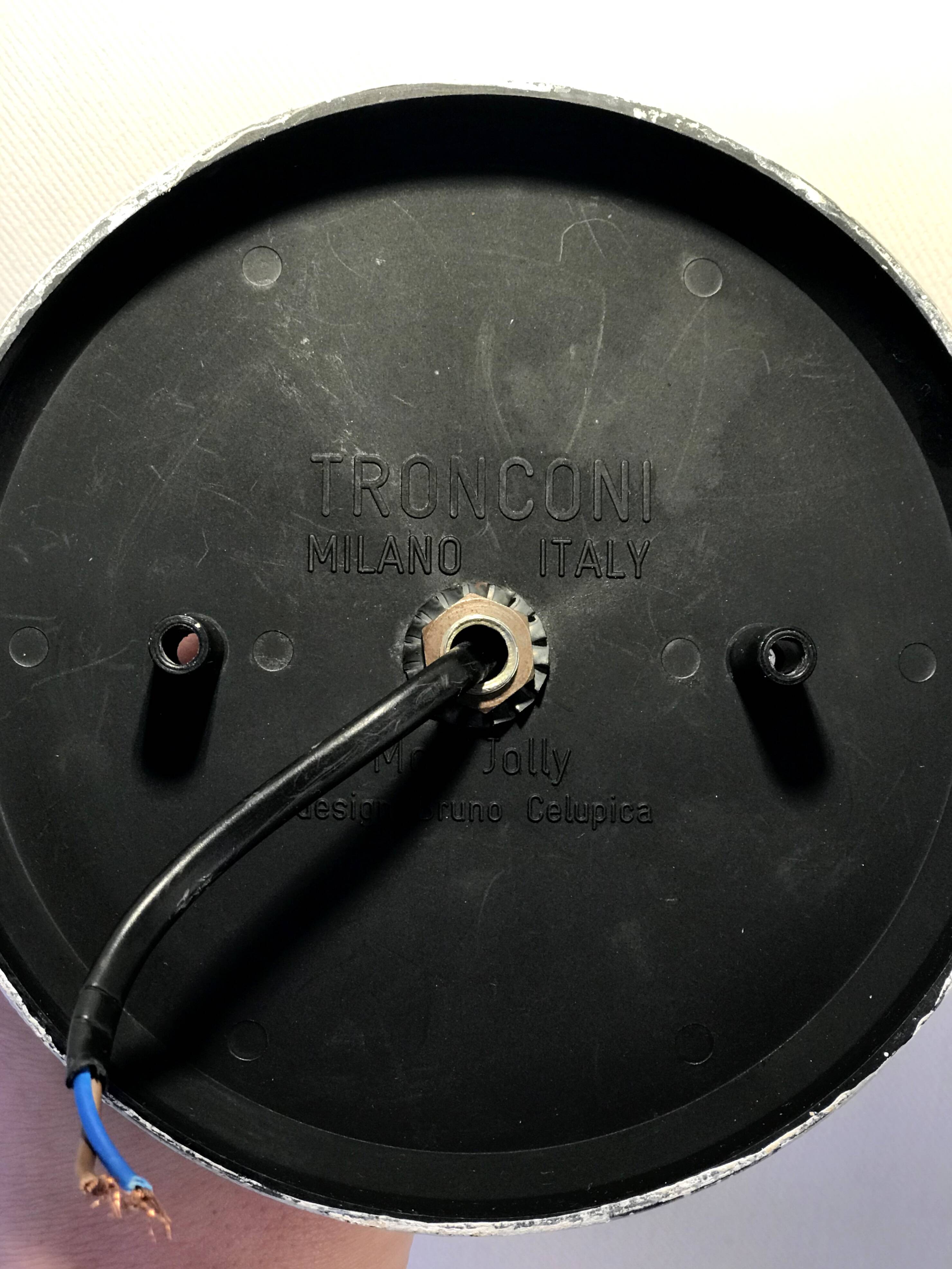 Jolly wall lamp by Bruno Celupica for Tronconi