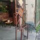 Bamboo coat rack