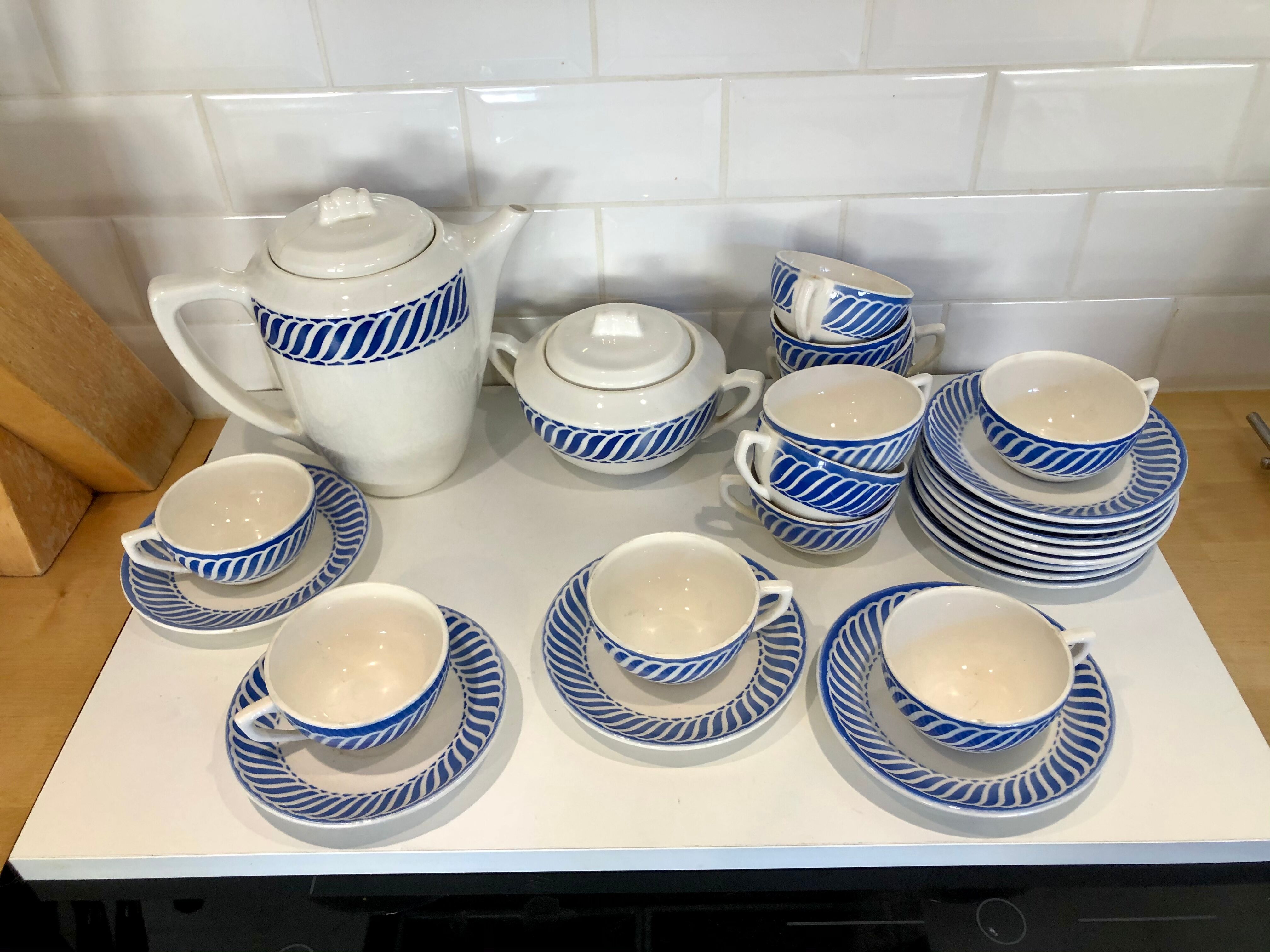 Digoin's "Jacquot" coffee service