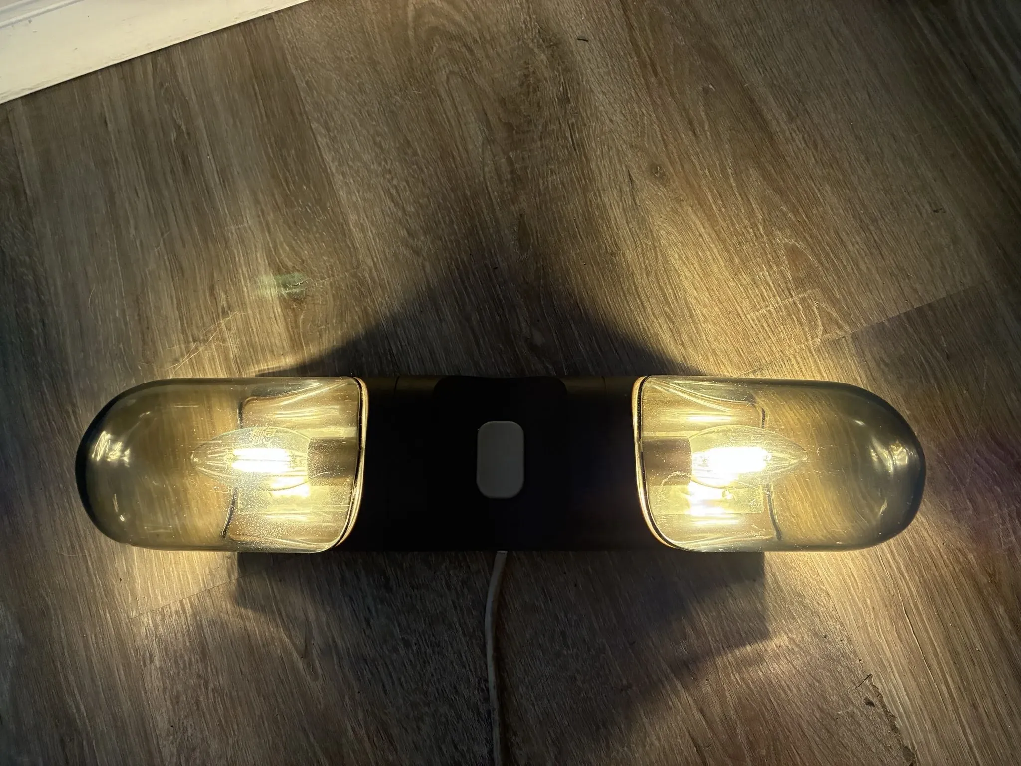 Hans Popp space age wall lamp, 1970s