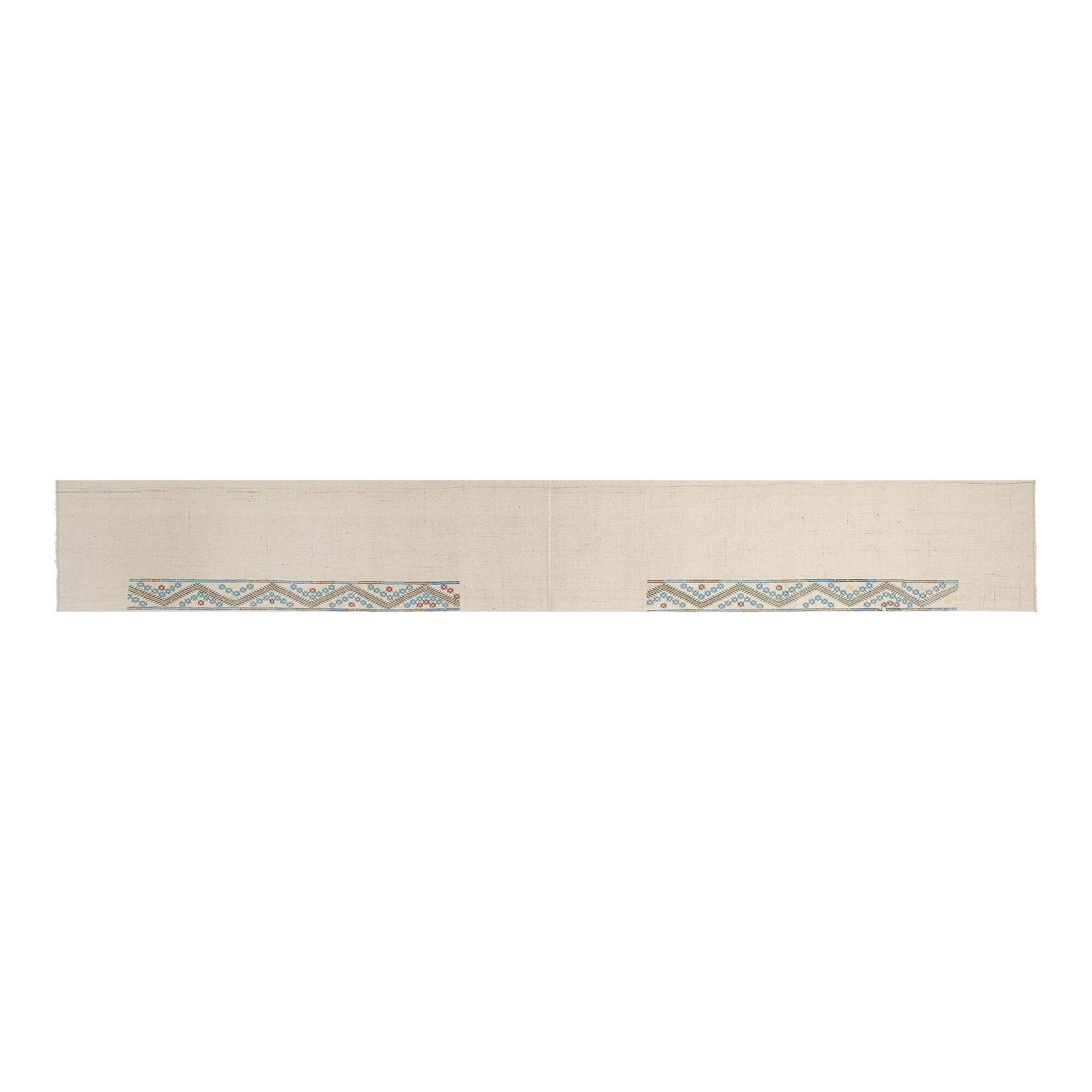 Vintage Turkish hallway rug 70x512 cm