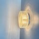 Round ceiling light wall light in minimalist glass 1970 1980 seventies eighties LAMP-7129